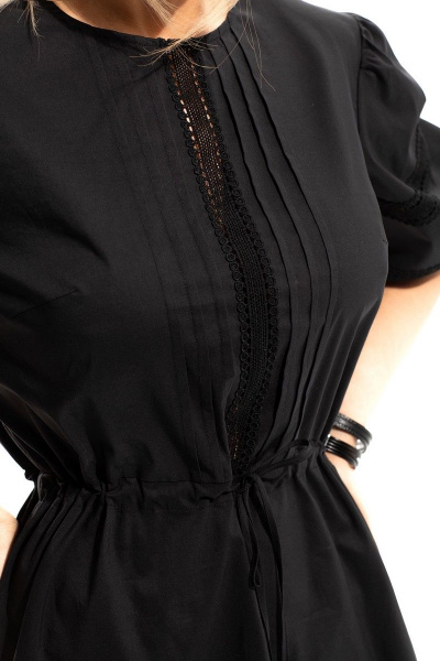 Платье Golden Valley 4913-1 черный - фото 4
