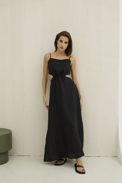 Платье DAVA 147 черный - фото 1