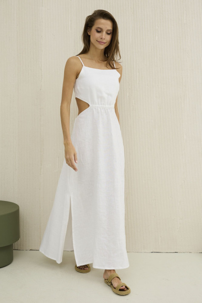 Платье DAVA 147 белый - фото 3