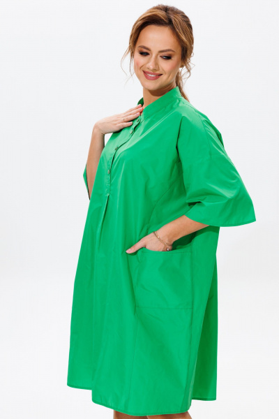 Платье Mubliz 145 зеленый - фото 7