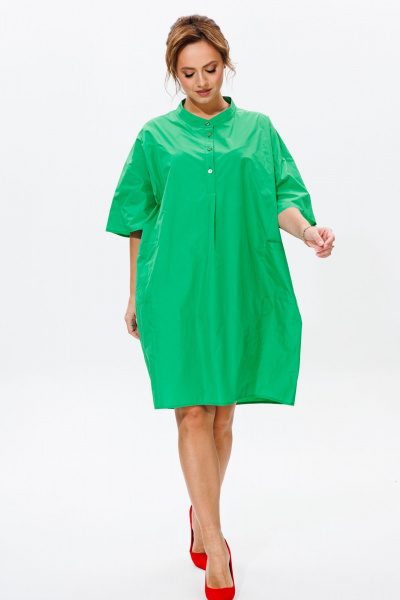 Платье Mubliz 145 зеленый - фото 6