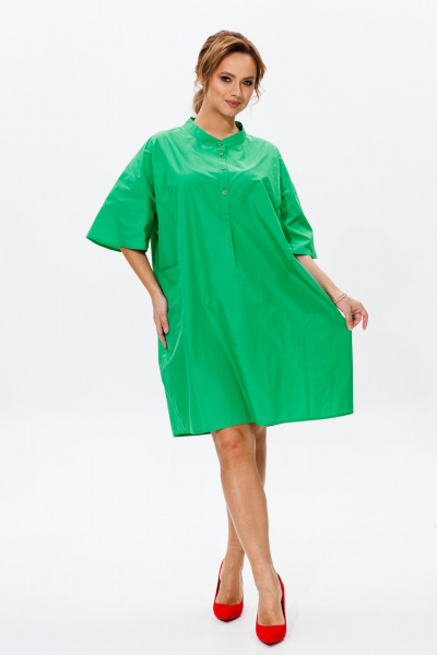 Платье Mubliz 145 зеленый - фото 5