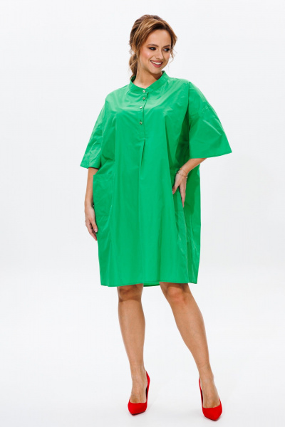 Платье Mubliz 145 зеленый - фото 4