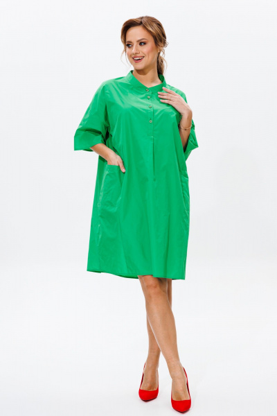 Платье Mubliz 145 зеленый - фото 1