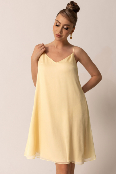 Платье Golden Valley 4981 светло-желтый - фото 2