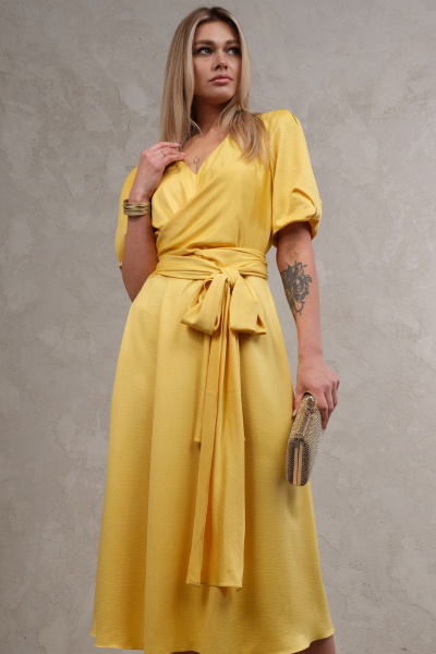 Платье Avanti 1537 желтый - фото 1