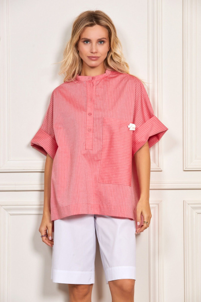 Блуза Rivoli 2393.1 кораллово-розовый - фото 1