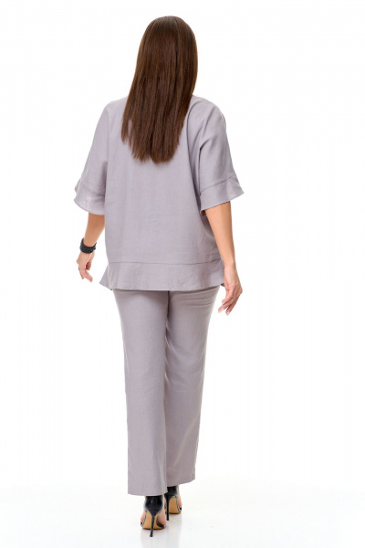 Блуза, брюки Abbi 5018 серый - фото 16