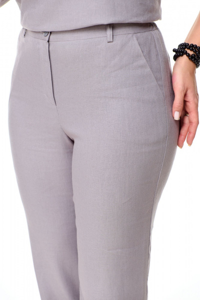 Блуза, брюки Abbi 5018 серый - фото 9