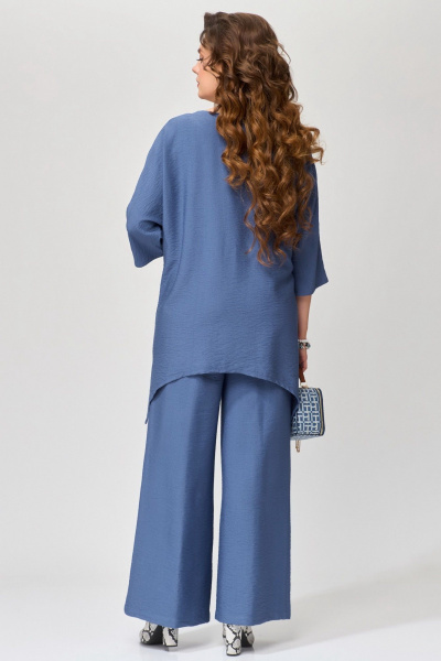 Блуза, брюки Fita 1085 синий - фото 6