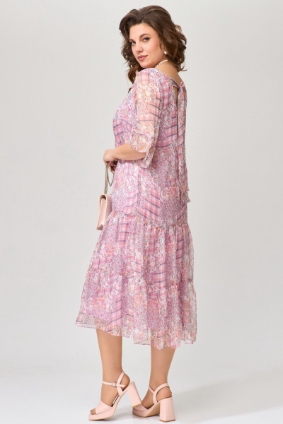 Платье Fita 1681 розовый - фото 7