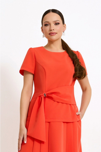 Блуза, юбка Lissana 4904 оранжевый - фото 6