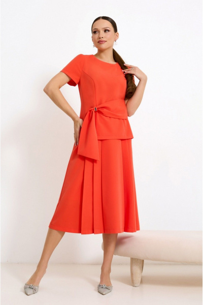 Блуза, юбка Lissana 4904 оранжевый - фото 1
