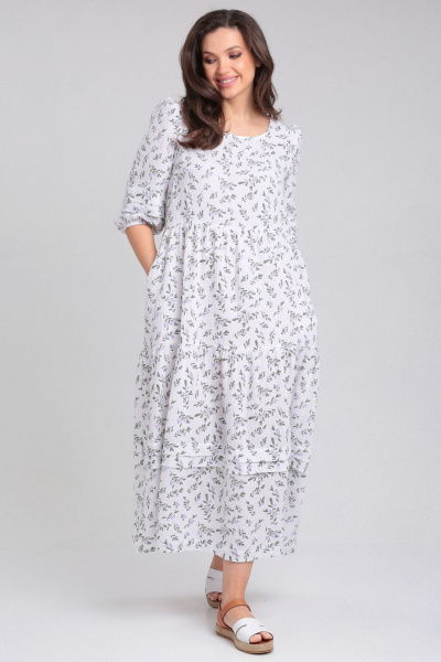 Платье LeNata 13273 дизайн-на-белом - фото 5