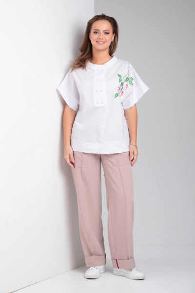 Блуза, брюки Viola Style 20654 - фото 4