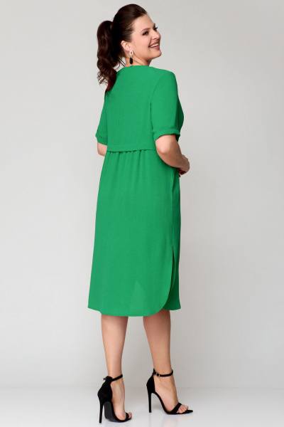 Платье Мишель стиль 1194 зеленый - фото 2