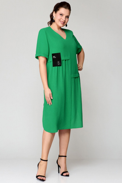 Платье Мишель стиль 1194 зеленый - фото 1