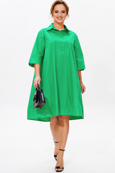 Платье Mubliz 155 зеленый - фото 1