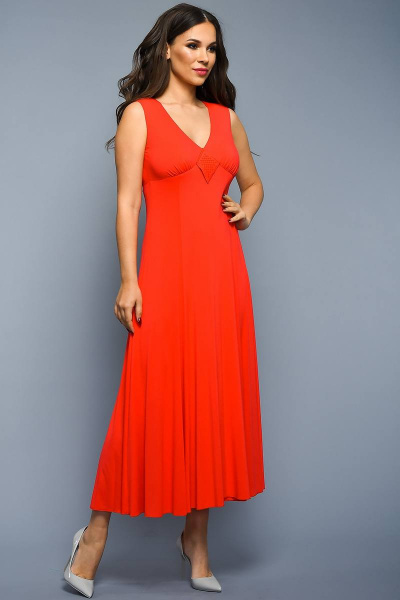 Жакет, платье Teffi Style L-1170 красный - фото 3