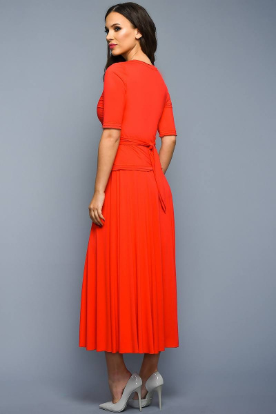 Жакет, платье Teffi Style L-1170 красный - фото 2
