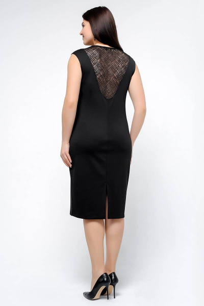 Платье La rouge 5295 черный - фото 2