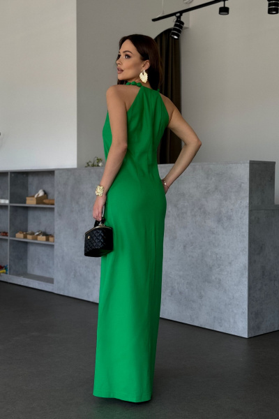 Платье Dilana VIP 2032 зеленый - фото 2