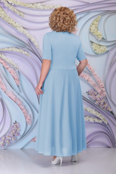 Блуза, платье Ninele 3160 голубой - фото 4