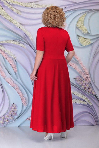 Блуза, платье Ninele 3160 красный - фото 4