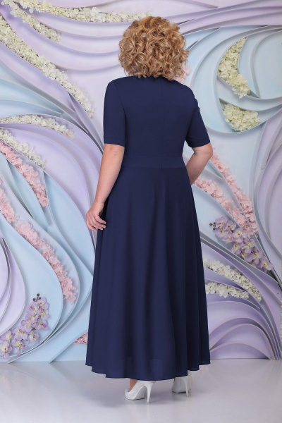 Блуза, платье Ninele 3160 темно-синий - фото 4