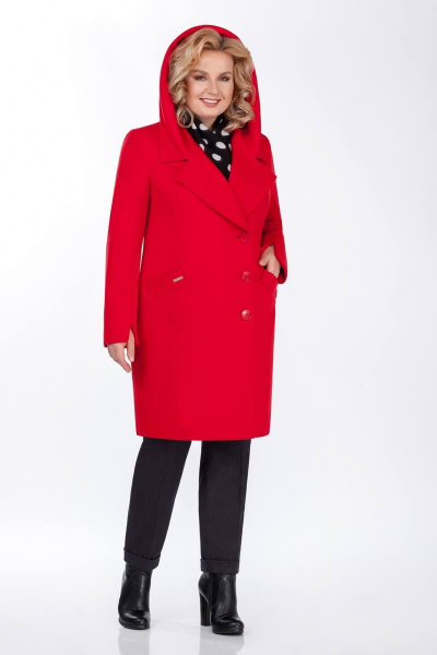 Пальто LaKona 1260 красный - фото 2