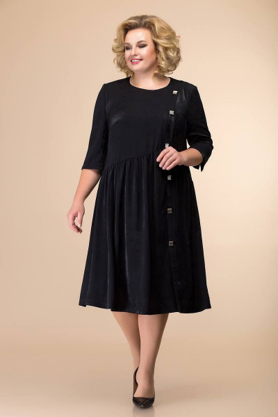Платье Romanovich Style 1-1940 черный - фото 1