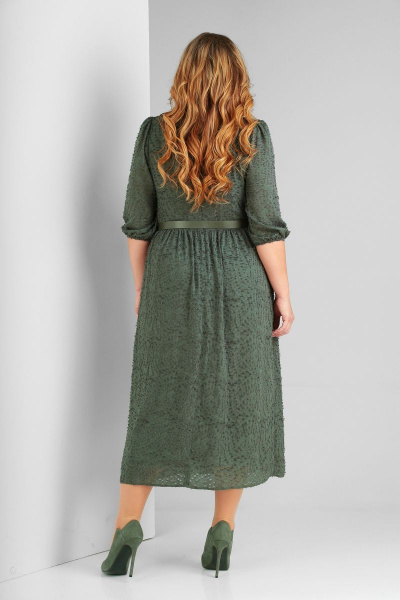 Платье Милора-стиль 803 зеленый - фото 2