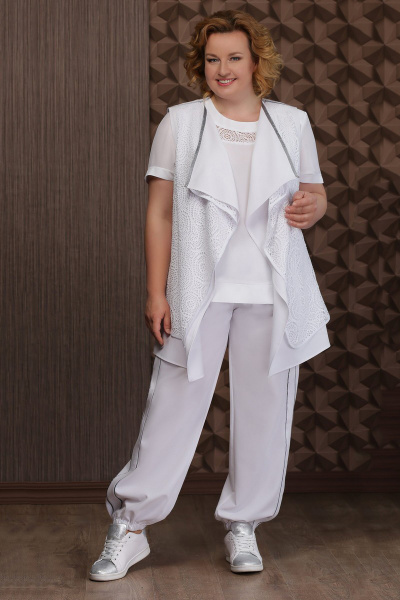 Блуза, брюки, жилет Aira Style 620 - фото 2