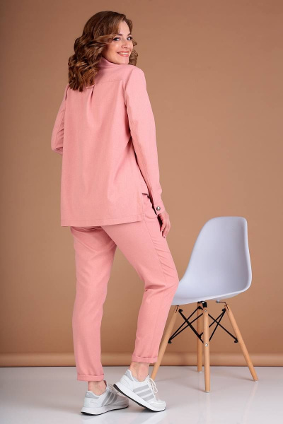 Брюки, куртка Liona Style 694 розовый - фото 3