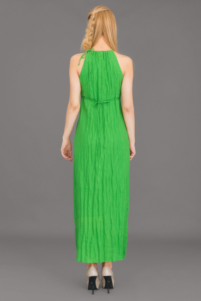 Платье Ружана 145-4 зеленый - фото 3