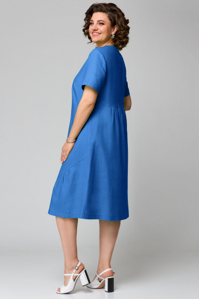 Платье Мишель стиль 1196 синий - фото 2
