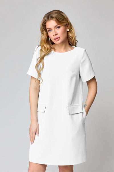Платье Laikony L-461 белый - фото 2