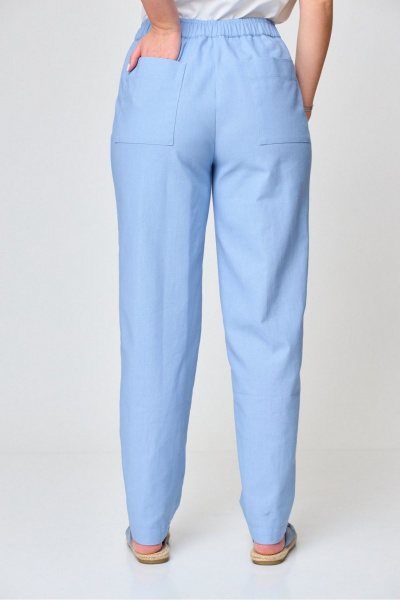 Блуза, брюки Laikony L-091 синий - фото 3