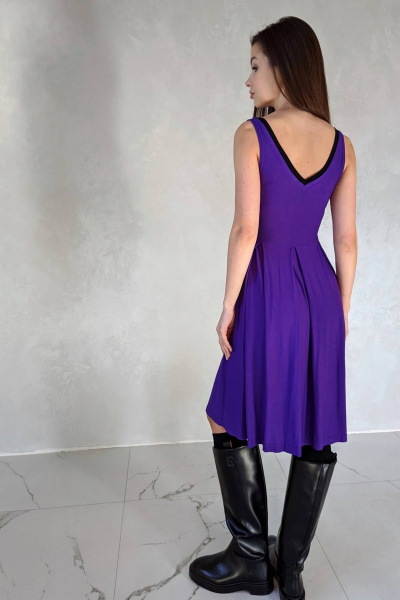 Платье Patriciа F1200 фиолетовый - фото 3