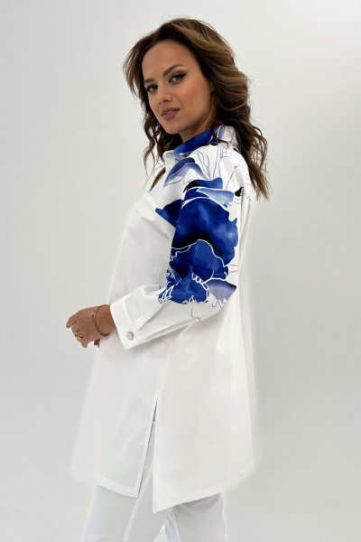 Блуза Condra 16145 белый - фото 3