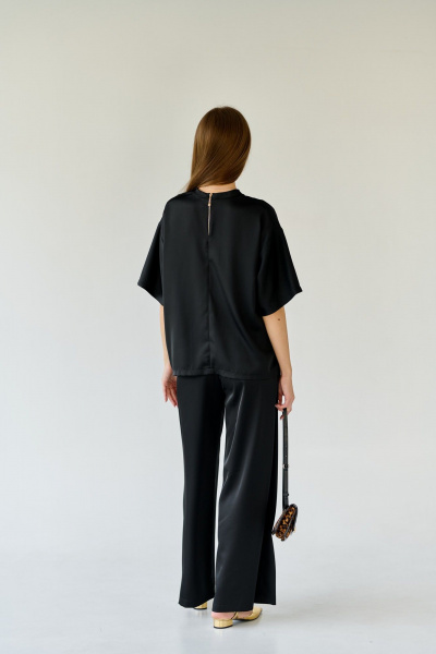 Блуза, брюки Мастер Мод 756а чёрный - фото 3