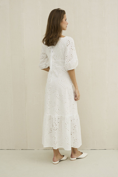 Платье DAVA 1204 белый - фото 2