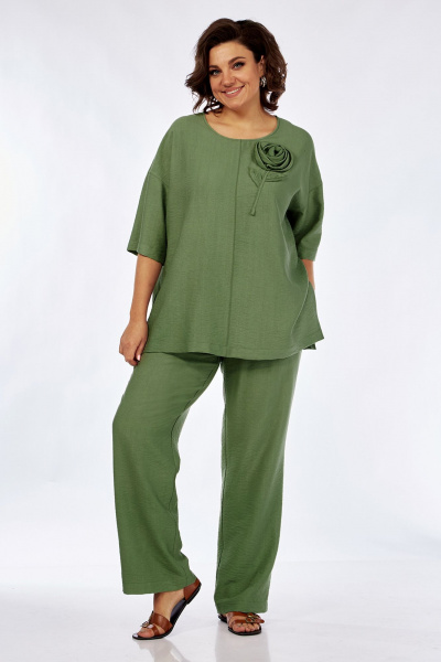 Блуза, брюки Jurimex 3069 зеленый - фото 1
