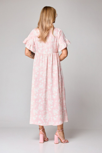 Платье STEFANY 864 розовый - фото 5