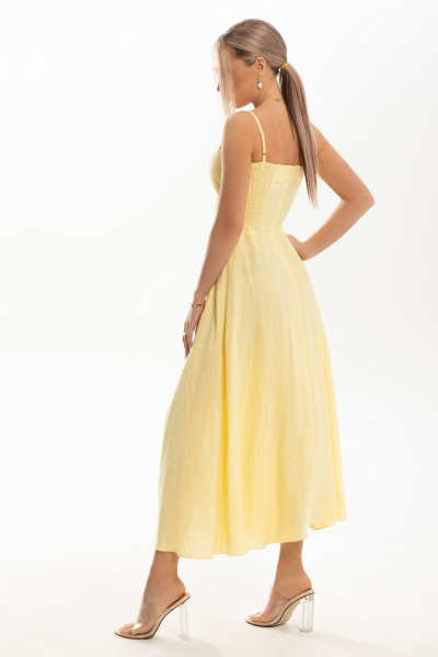 Платье Golden Valley 4937-2 желтый - фото 3