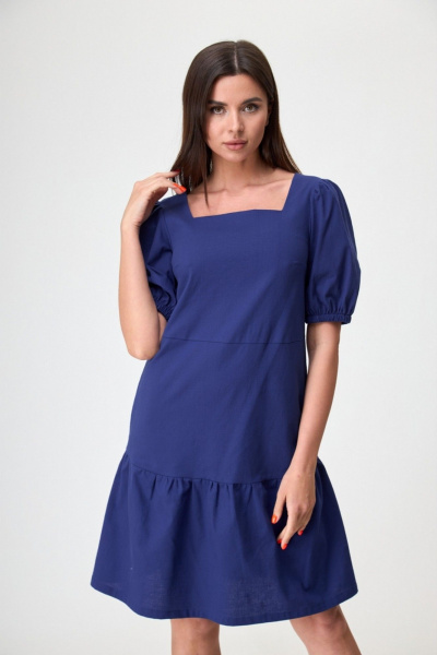 Платье Anelli 1368 синий - фото 1