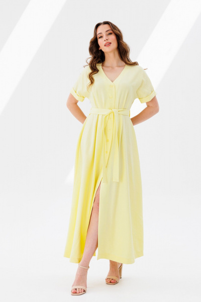Платье ANIDEN 78-1 желтый - фото 3