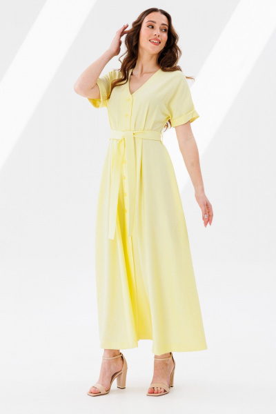Платье ANIDEN 78-1 желтый - фото 2