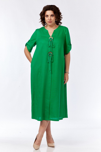 Платье SVT-fashion 600 зеленое_яблоко - фото 1