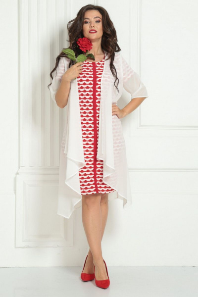 Накидка, платье Solomeya Lux 426А-737 - фото 1